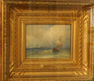 ВКМ_433, И К Айвазовский, Море, 1867 г, д м,16,5х22,5